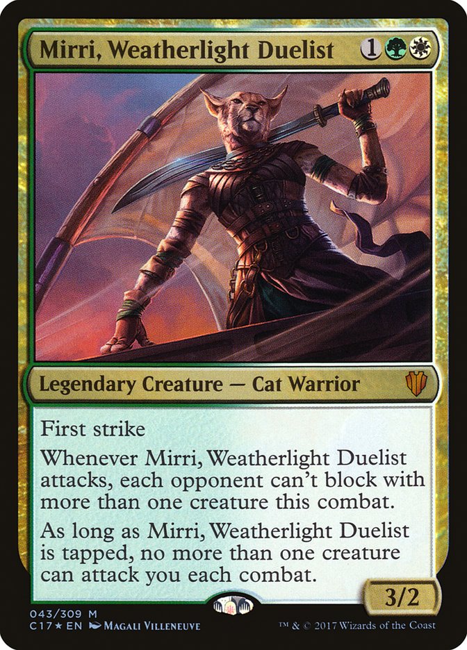 Mirri, Weatherlight Duelist [Commander 2017] | Card Merchant Takapuna