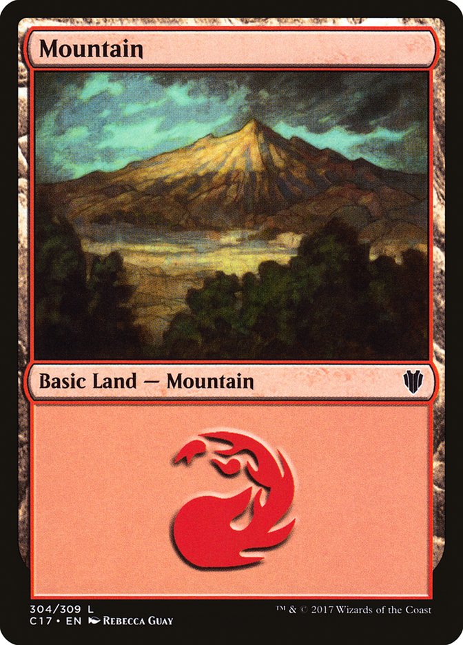 Mountain (304) [Commander 2017] | Card Merchant Takapuna