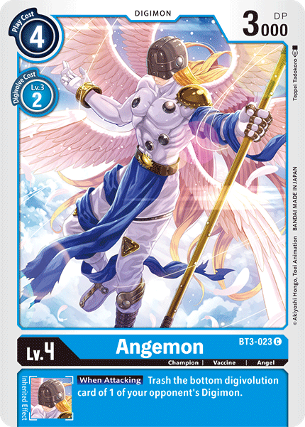 Angemon [BT3-023] [Release Special Booster Ver.1.5] | Card Merchant Takapuna