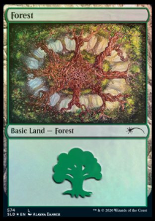 Forest (Plus One) (574) [Secret Lair Drop Promos] | Card Merchant Takapuna