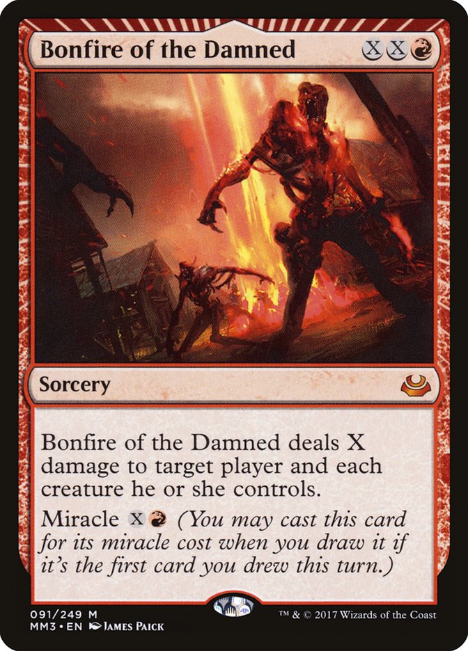 Bonfire of the Damned [Modern Masters 2017] | Card Merchant Takapuna