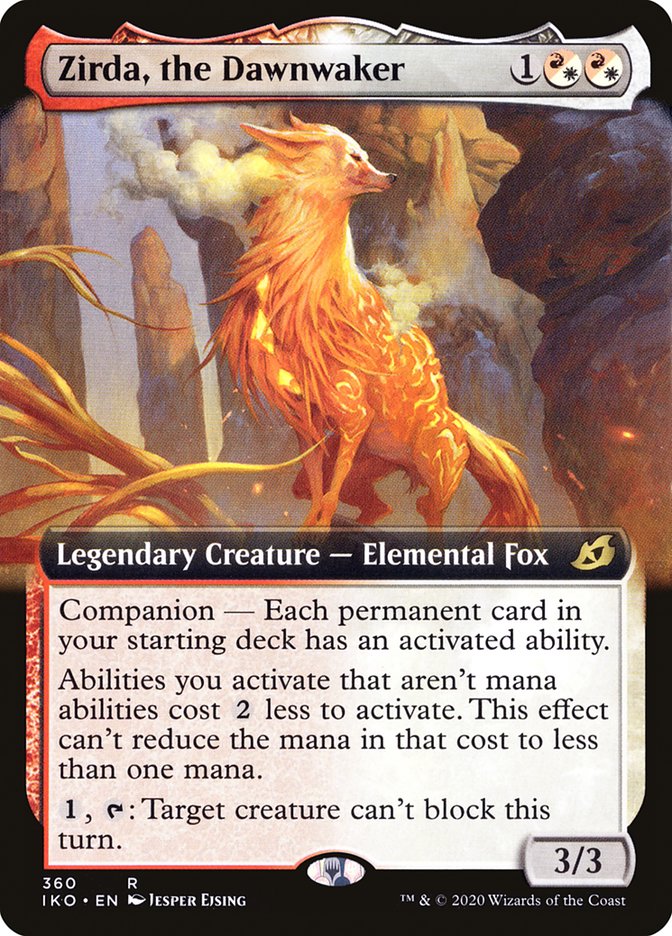 Zirda, the Dawnwaker (Extended Art) [Ikoria: Lair of Behemoths] | Card Merchant Takapuna