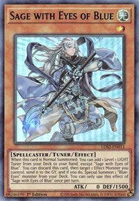 Sage with Eyes of Blue (Green) [LDS2-EN011] Ultra Rare | Card Merchant Takapuna