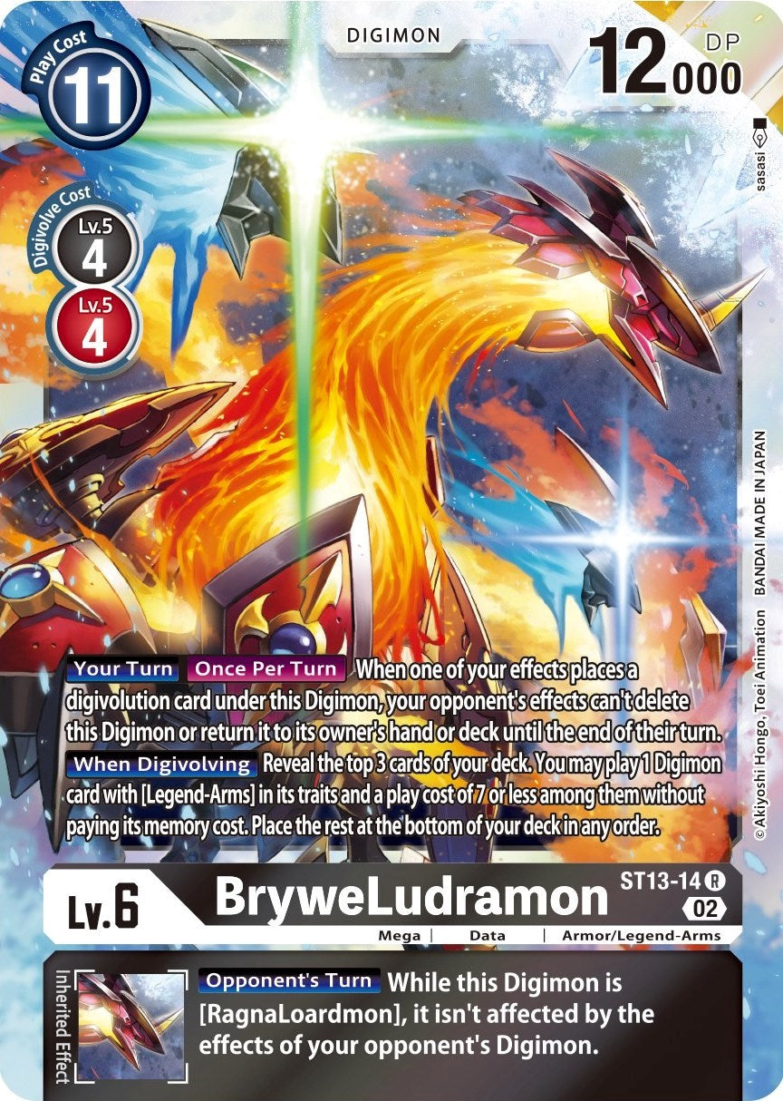 BryweLudramon [ST13-14] [Starter Deck: Ragnaloardmon] | Card Merchant Takapuna