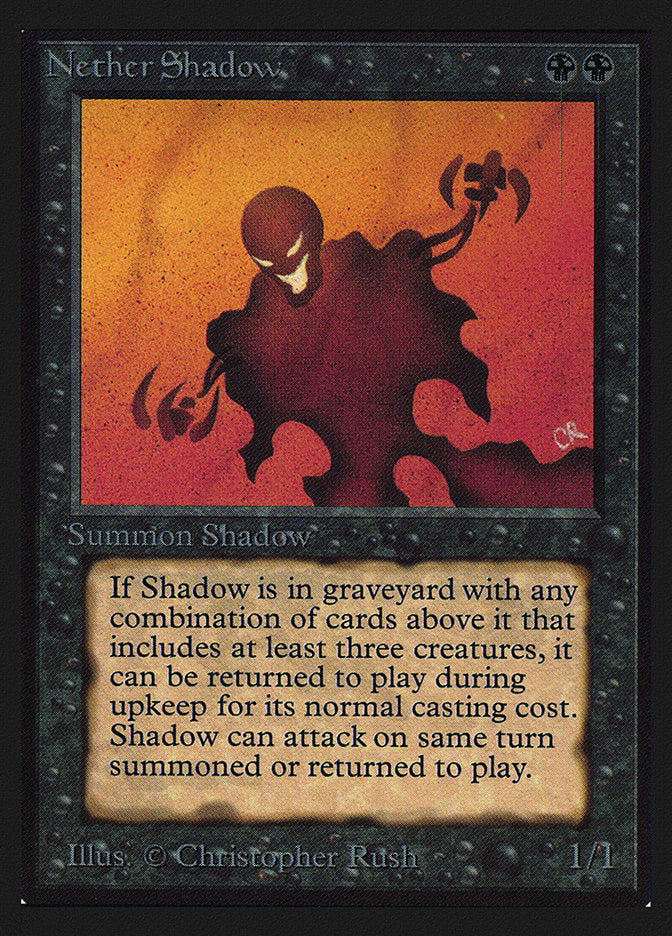 Nether Shadow [International Collectors' Edition] | Card Merchant Takapuna