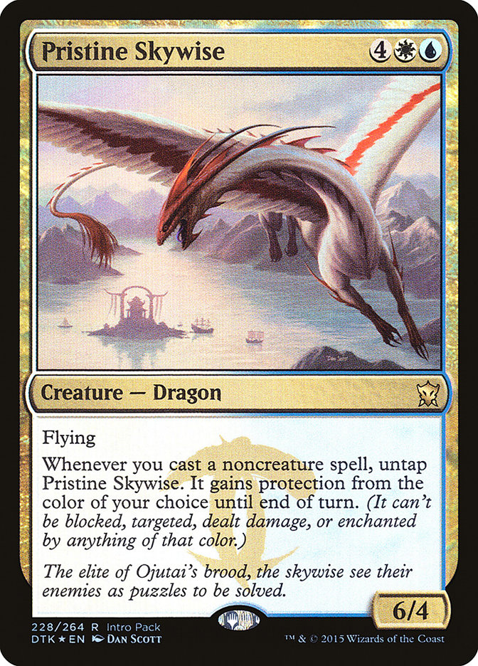 Pristine Skywise (Intro Pack) [Dragons of Tarkir Promos] | Card Merchant Takapuna