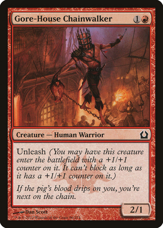 Gore-House Chainwalker [Return to Ravnica] | Card Merchant Takapuna