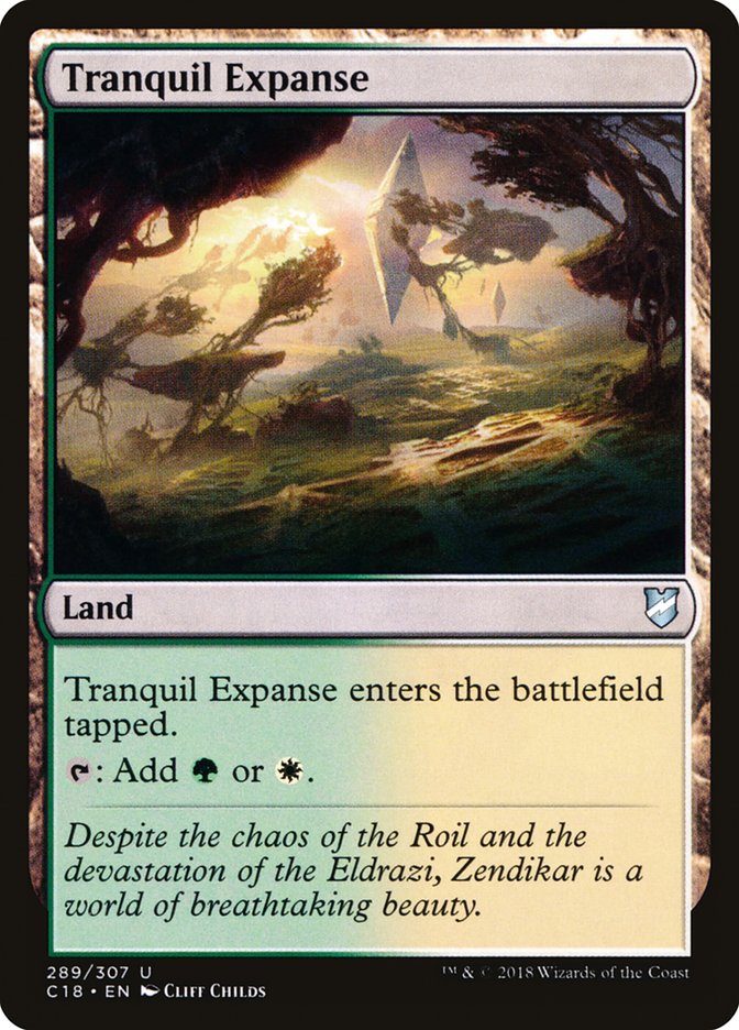 Tranquil Expanse [Commander 2018] | Card Merchant Takapuna