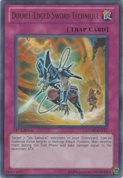 Double-Edged Sword Technique [RYMP-EN112] Ultra Rare | Card Merchant Takapuna