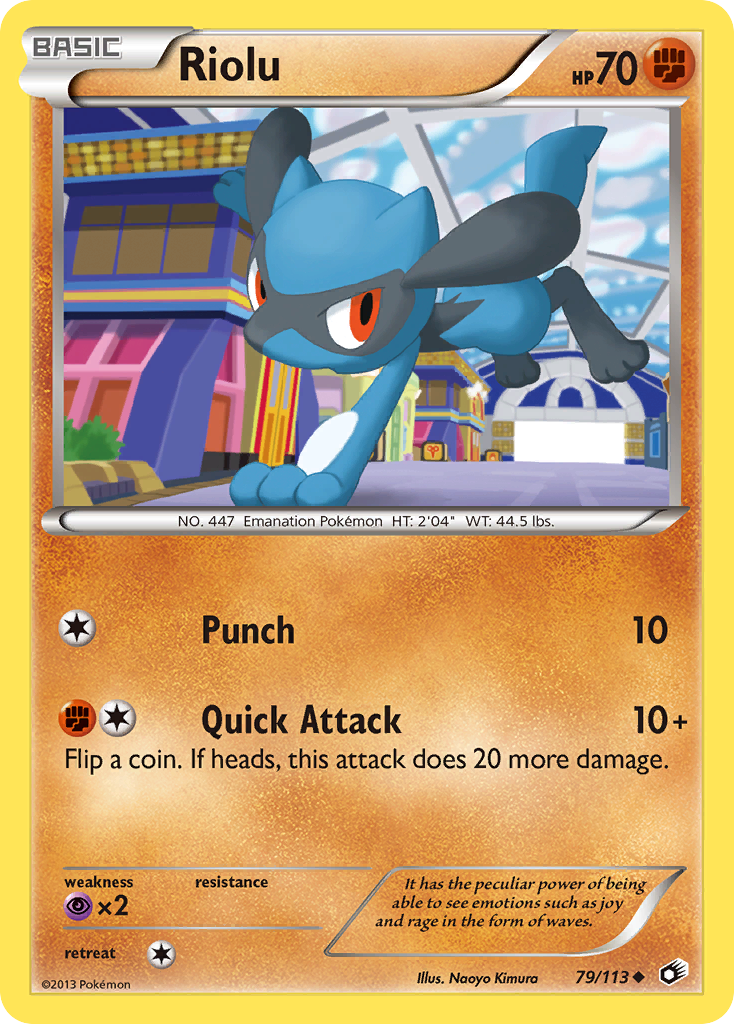 Riolu (79/113) [Black & White: Legendary Treasures] | Card Merchant Takapuna