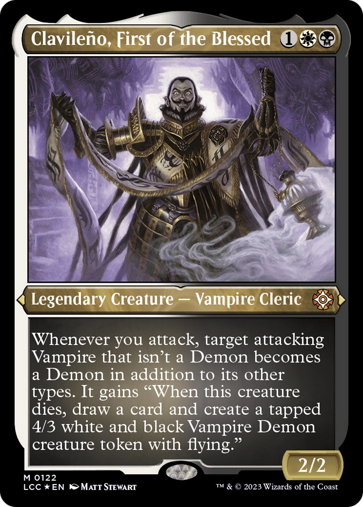 Clavileno, First of the Blessed (Display Commander) [The Lost Caverns of Ixalan Commander] | Card Merchant Takapuna