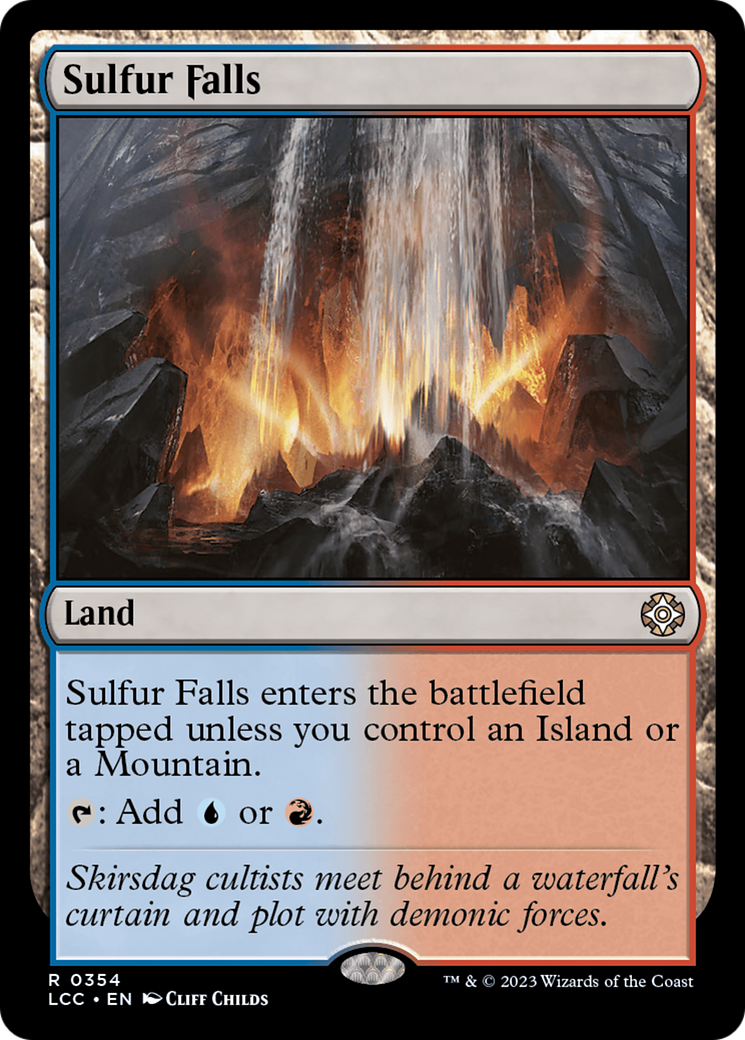 Sulfur Falls [The Lost Caverns of Ixalan Commander] | Card Merchant Takapuna