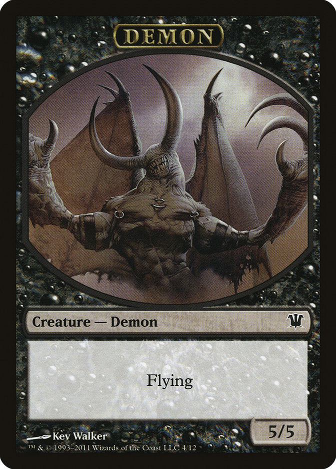 Demon Token [Innistrad Tokens] | Card Merchant Takapuna