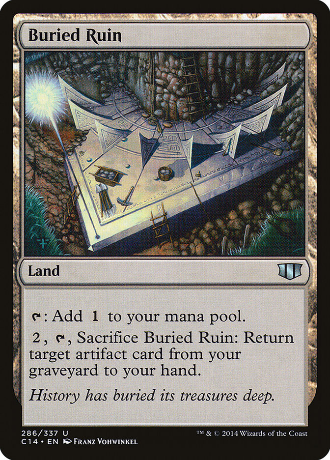 Buried Ruin [Commander 2014] | Card Merchant Takapuna