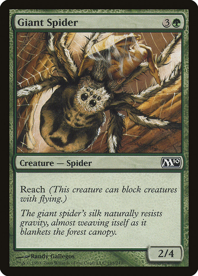 Giant Spider [Magic 2010] | Card Merchant Takapuna