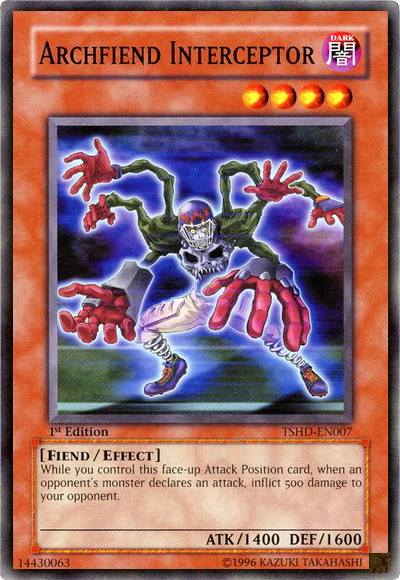 Archfiend Interceptor [TSHD-EN007] Common | Card Merchant Takapuna