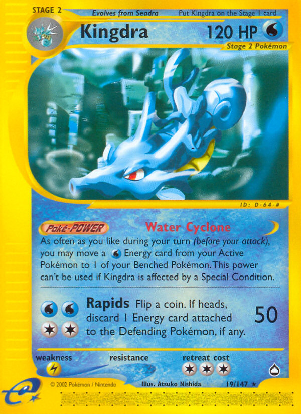 Kingdra (19/147) [Aquapolis] | Card Merchant Takapuna