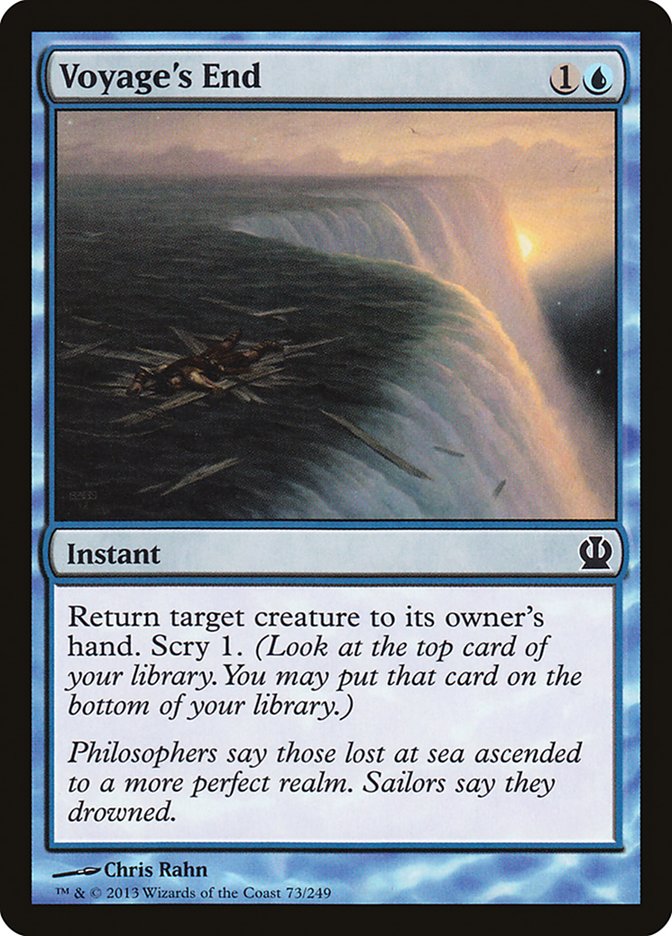 Voyage's End [Theros] | Card Merchant Takapuna