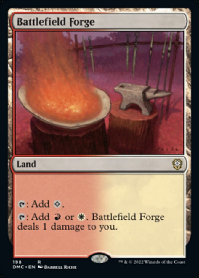 Battlefield Forge [Dominaria United Commander] | Card Merchant Takapuna