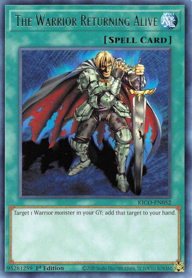 The Warrior Returning Alive [KICO-EN052] Rare | Card Merchant Takapuna