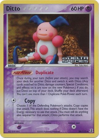 Ditto (38/113) (Stamped) [EX: Delta Species] | Card Merchant Takapuna