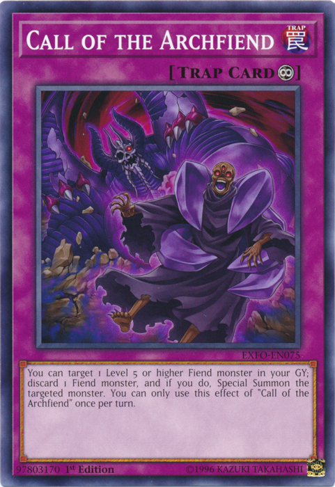 Call of the Archfiend [EXFO-EN075] Common | Card Merchant Takapuna