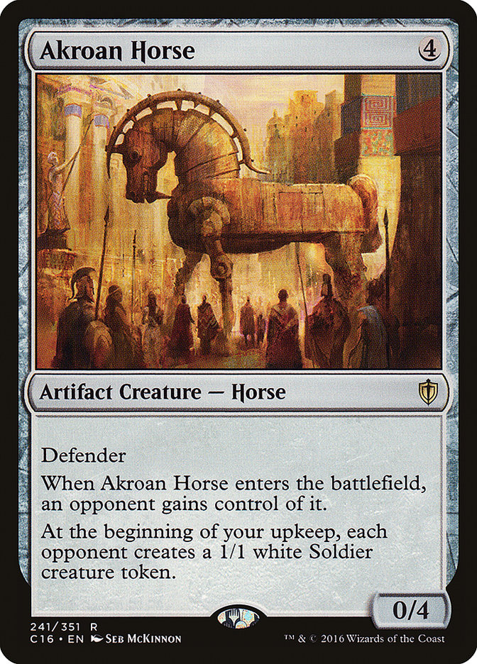 Akroan Horse [Commander 2016] | Card Merchant Takapuna