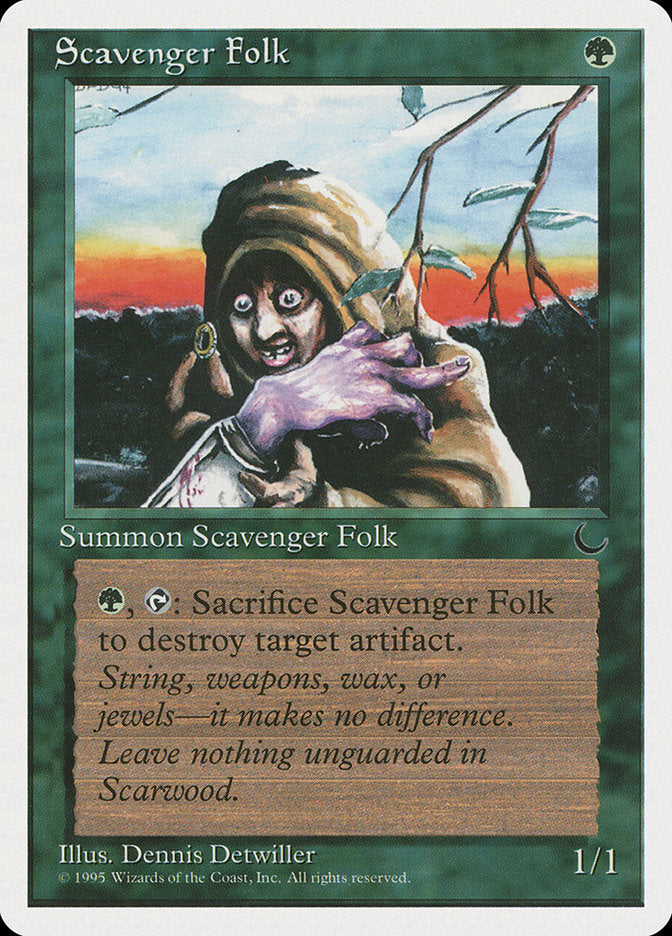 Scavenger Folk [Chronicles] | Card Merchant Takapuna