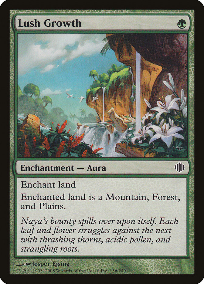 Lush Growth [Shards of Alara] | Card Merchant Takapuna