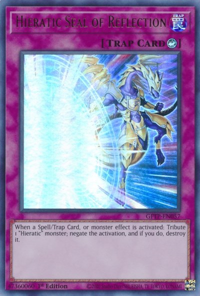 Hieratic Seal of Reflection [GFTP-EN057] Ultra Rare | Card Merchant Takapuna