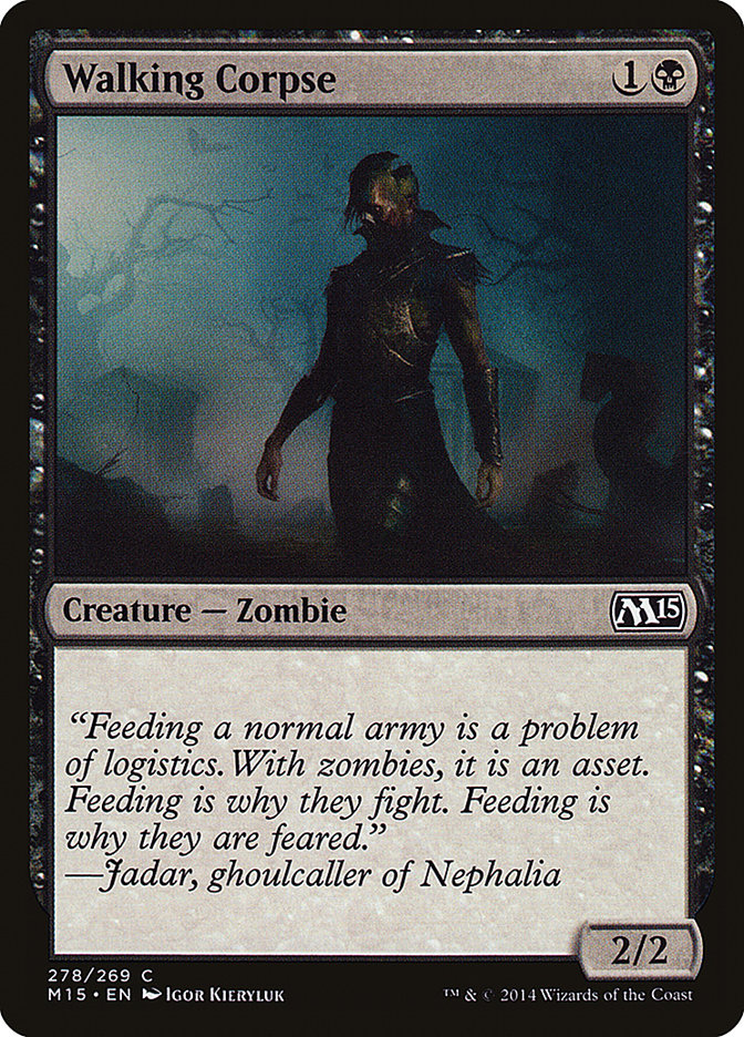 Walking Corpse [Magic 2015] | Card Merchant Takapuna