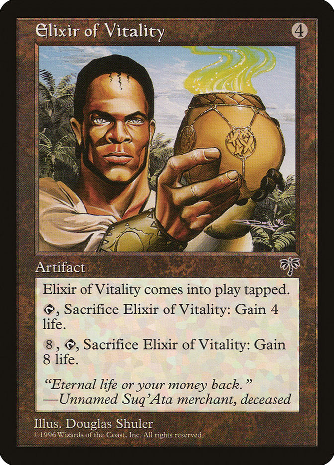 Elixir of Vitality [Mirage] | Card Merchant Takapuna