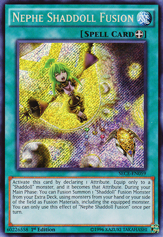 Nephe Shaddoll Fusion [SECE-EN059] Secret Rare | Card Merchant Takapuna