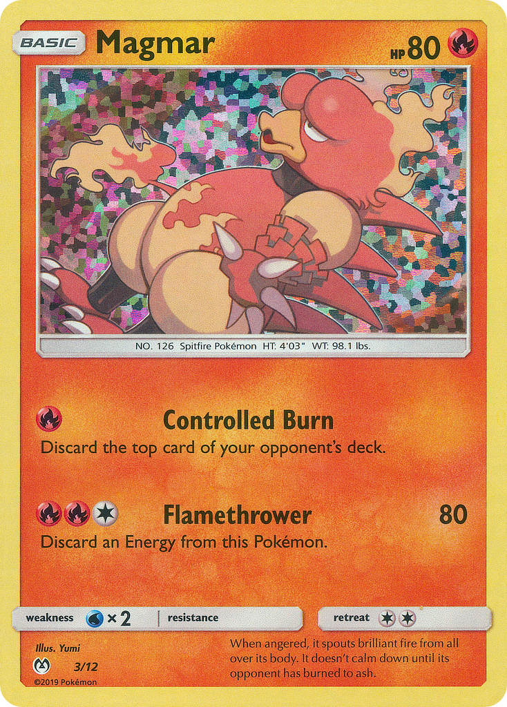 Magmar (3/12) [McDonald's Promos: 2019 Collection] | Card Merchant Takapuna