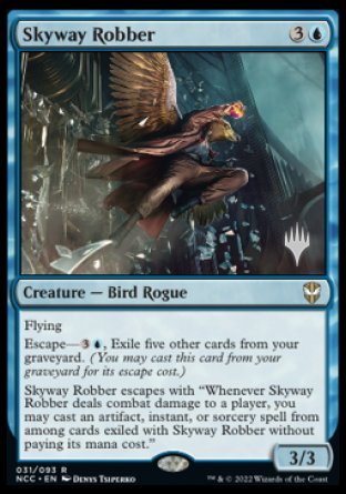 Skyway Robber (Promo Pack) [Streets of New Capenna Commander Promos] | Card Merchant Takapuna