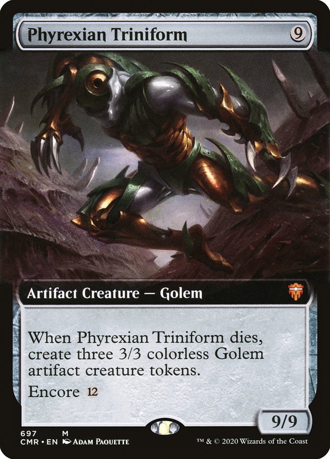 Phyrexian Triniform (Extended Art) [Commander Legends] | Card Merchant Takapuna