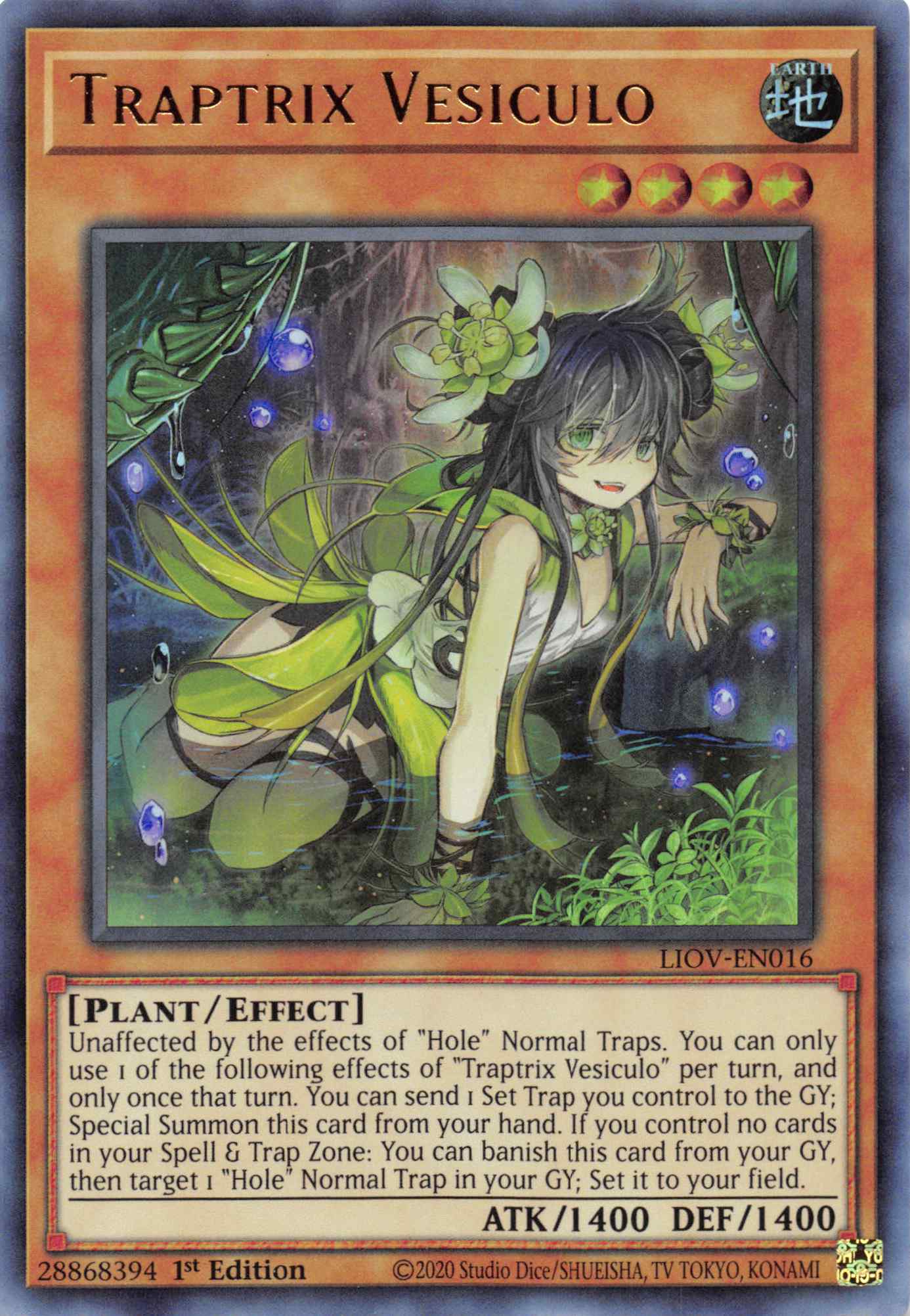 Traptrix Vesiculo [LIOV-EN016] Ultra Rare | Card Merchant Takapuna