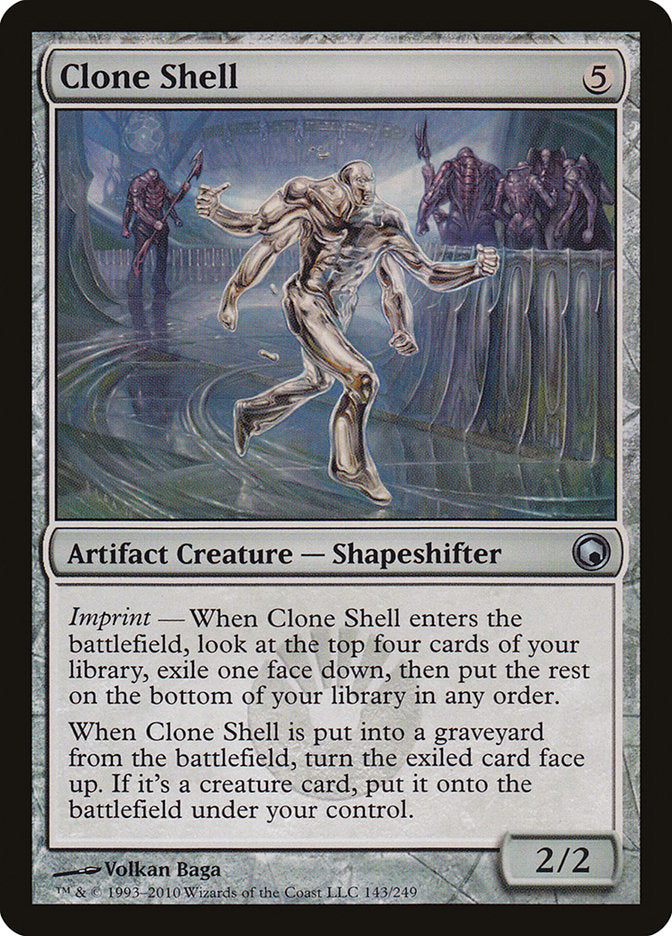 Clone Shell [Scars of Mirrodin] | Card Merchant Takapuna