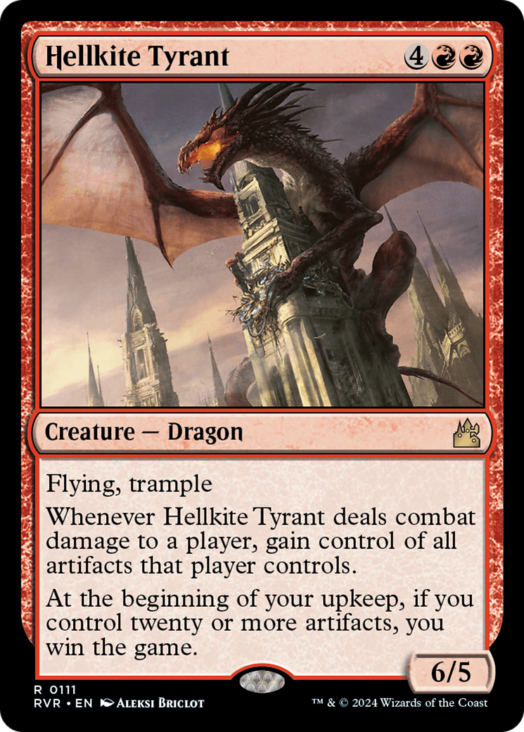 Hellkite Tyrant [Ravnica Remastered] | Card Merchant Takapuna