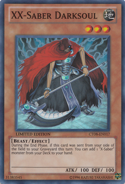 XX-Saber Darksoul [CT08-EN017] Super Rare | Card Merchant Takapuna