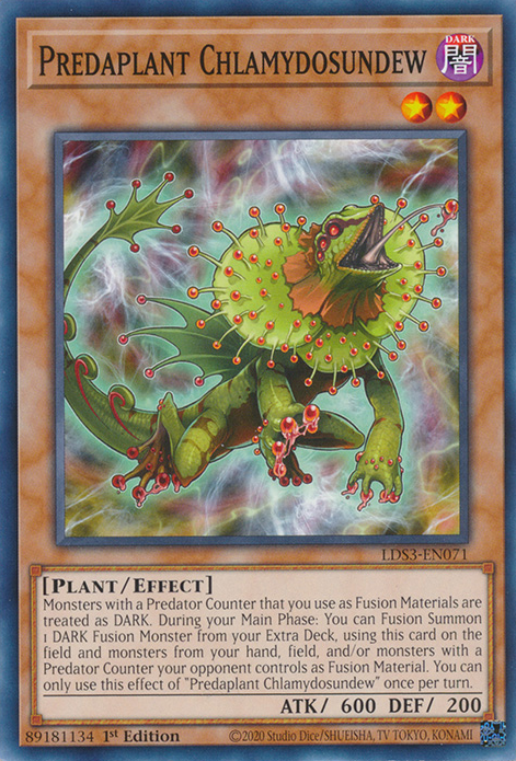 Predaplant Chlamydosundew [LDS3-EN071] Common | Card Merchant Takapuna