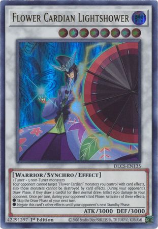 Flower Cardian Lightshower (Purple) [DLCS-EN135] Ultra Rare | Card Merchant Takapuna