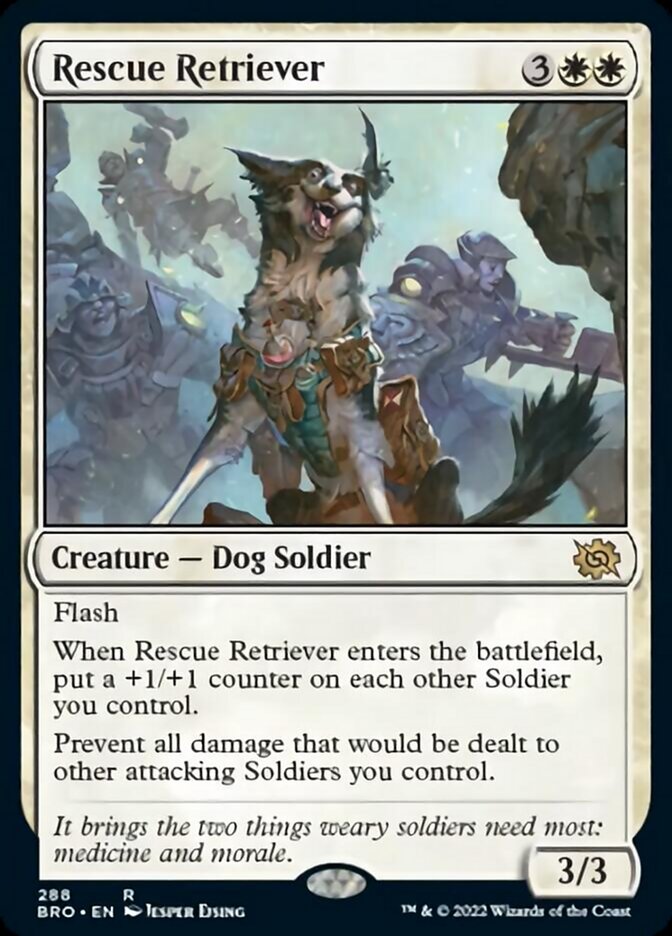 Rescue Retriever [The Brothers' War] | Card Merchant Takapuna