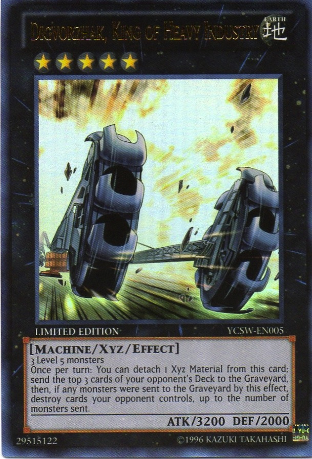 Digvorzhak, King of Heavy Industry [YCSW-EN005] Ultra Rare | Card Merchant Takapuna