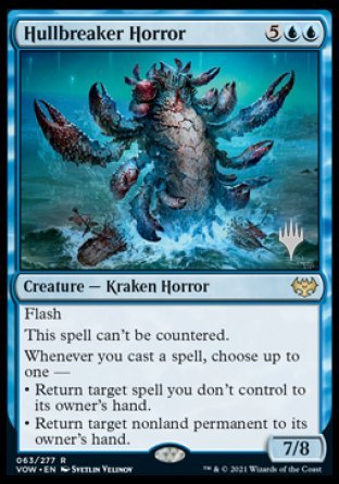 Hullbreaker Horror (Promo Pack) [Innistrad: Crimson Vow Promos] | Card Merchant Takapuna