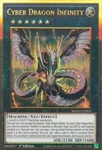 Cyber Dragon Infinity [MAGO-EN033] Gold Rare | Card Merchant Takapuna