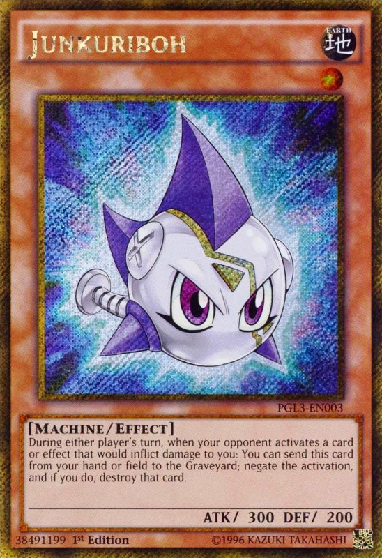 Junkuriboh [PGL3-EN003] Gold Secret Rare | Card Merchant Takapuna