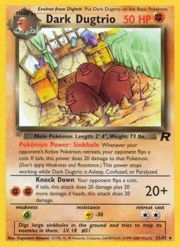 Dark Dugtrio (23/82) [Team Rocket Unlimited] | Card Merchant Takapuna