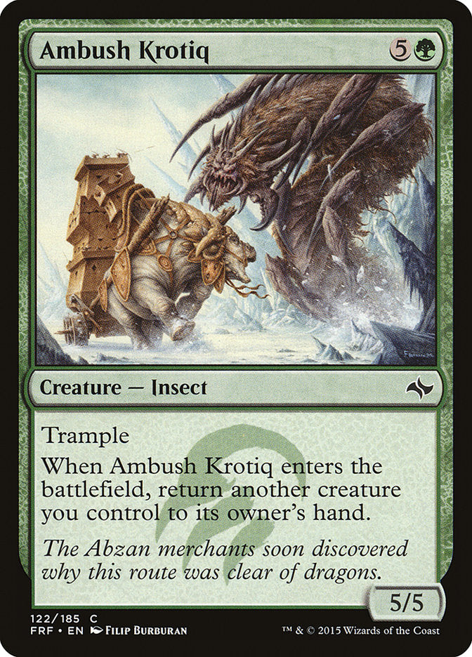 Ambush Krotiq [Fate Reforged] | Card Merchant Takapuna