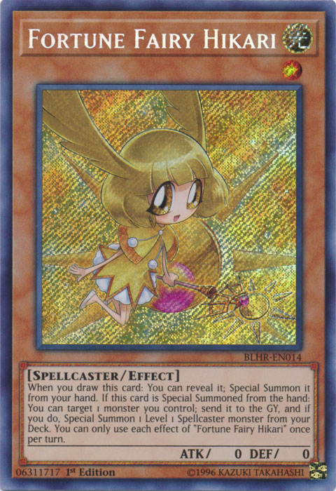 Fortune Fairy Hikari [BLHR-EN014] Secret Rare | Card Merchant Takapuna